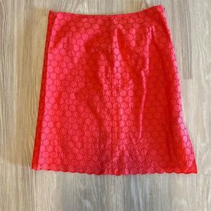 J.Crew Coral Mini Skirt